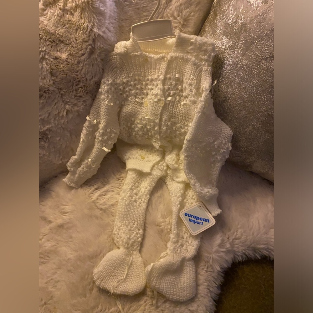 Baby Knit Sweater Set, 2 piece
